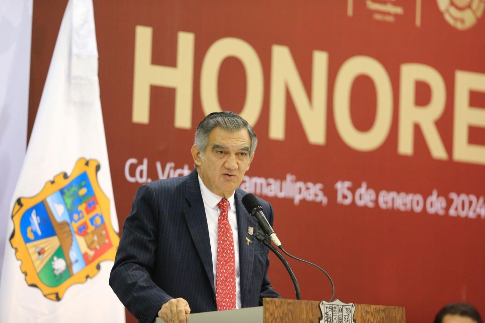Gobernador de Tamaulipas Américo Villarreal